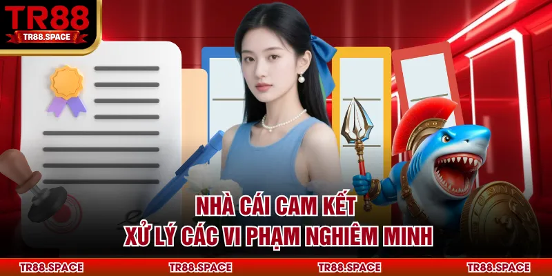 Nhà cái cam kết xử lý các vi phạm nghiêm minh